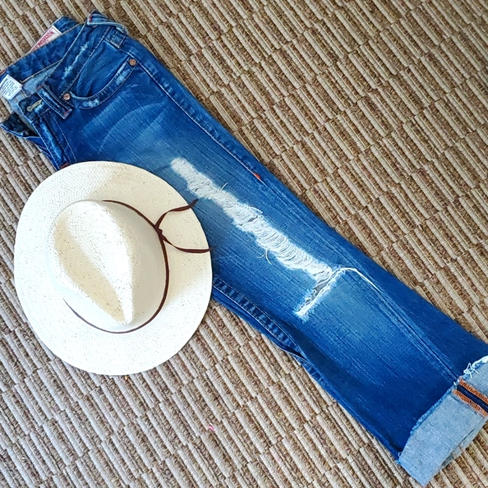 True Religion Destructed Jeans